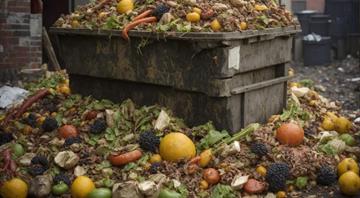 The waste food upcycled into new products The waste food upcycled into new products