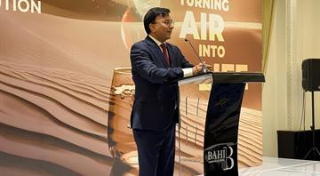 Groundbreaking ‘Water from Air’ project launched at Ajman Groundbreaking ‘Water from Air’ project launched at Ajman