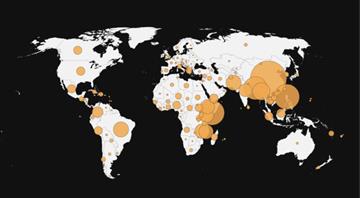Mapping the impact of climate change on global displacement Mapping the impact of climate change on global displacement